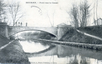 SEVRAN. - Pont sur le  Canal